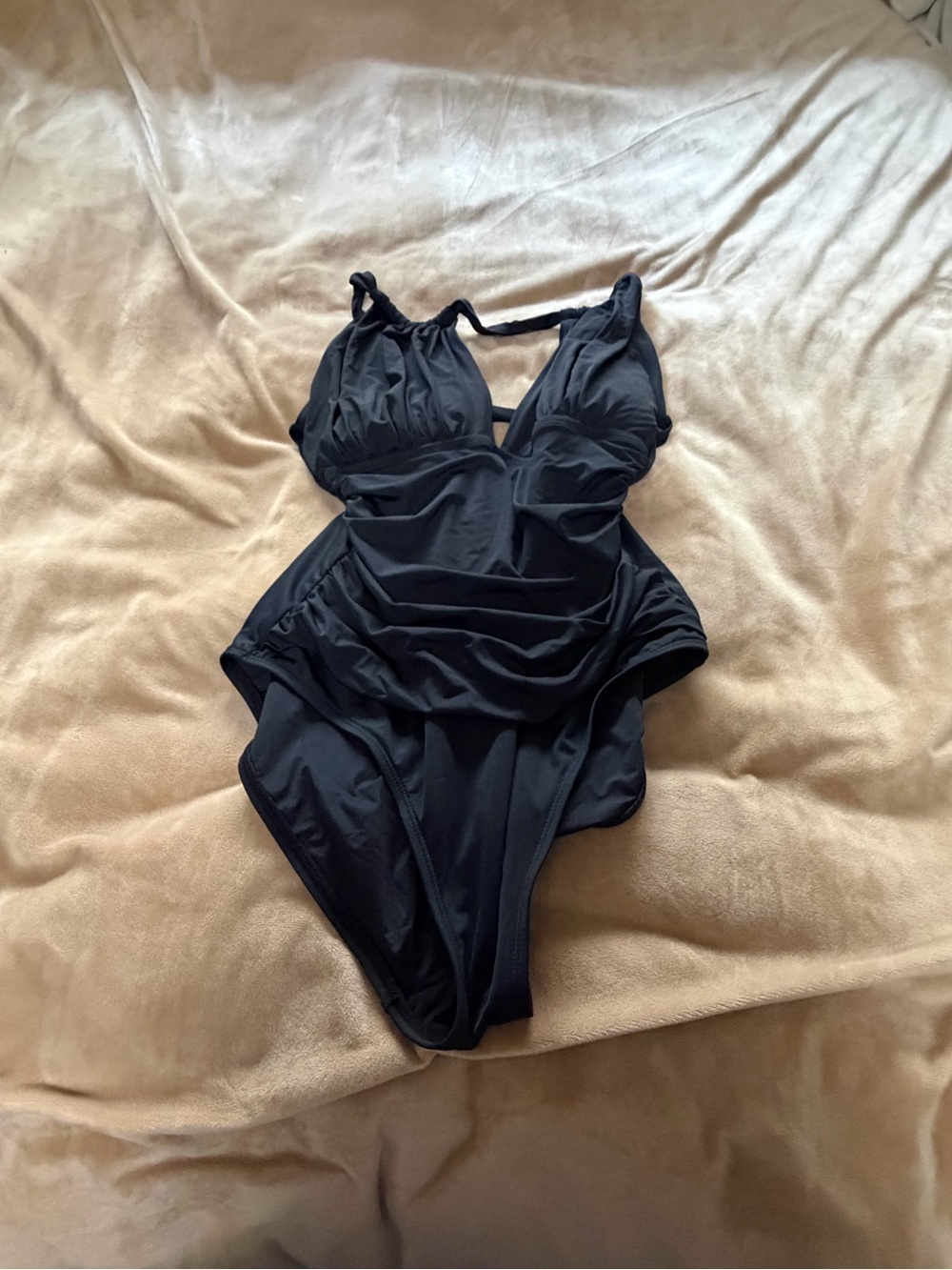 La Blanca Black One-Piece Swimsuit Women’s 12